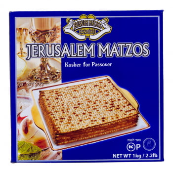 MATZA IMPORTADA JERUSALEM 1KG MATZA IMPORTADA JERUSALEM 1KG