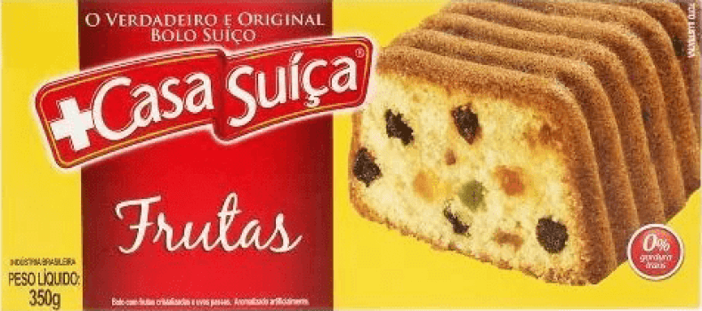 BOLO CASA SUIÇA DE FRUTAS 350G BOLO CASA SUIÇA DE FRUTAS 350G